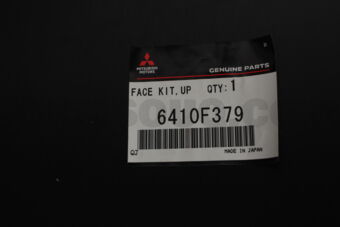 6410F379 FACE,RR BUMPER