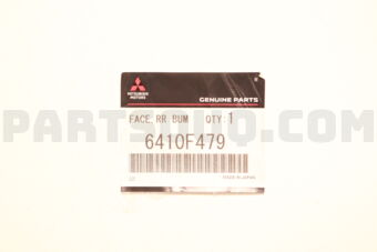 6410F479 FACE,RR BUMPER