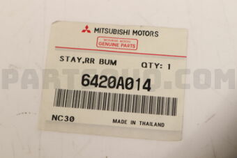 6420A014 STAY,RR BUMPER SIDE