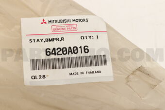 6420A016 STAY,RR BUMPER,RH
