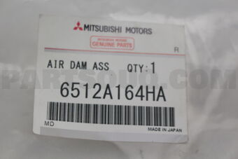 6512A164HA Mitsubishi PANEL,AIR DAM SKIRT,RH