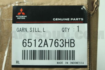 6512A763HB GARNISH,SIDE SILL,LH