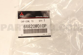 66820W010P Mitsubishi COVER,FR DECK,LH