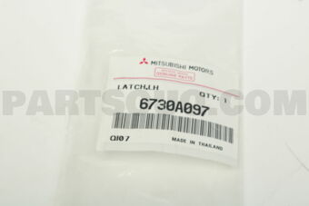 6730A097 Mitsubishi LATCH,RR BODY RR GAT