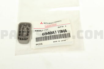 6940A119HA KNOB,FR SEAT RECLINING ADJ