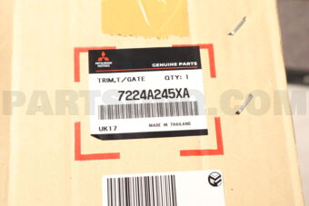 7224A245XA TRIM,TAILGATE,LWR