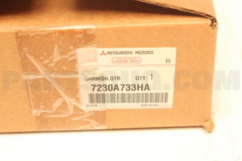 7230A733HA Mitsubishi GARNISH,QTR TRIM,LH