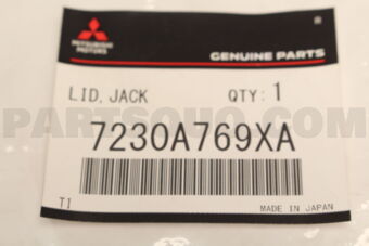 7230A769XA Mitsubishi LID,QTR LWR TRIM JACK BOX