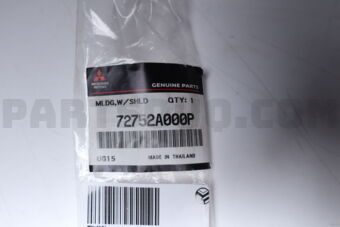 72752A000P Mitsubishi MOULDING,WINDSHIELD,UPR