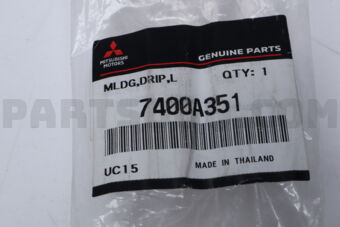7400A351 MOULDING,DRIP,LH