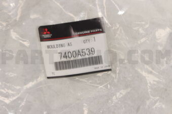 7400A539 MOULDING,RR WHEEL ARCH,LH