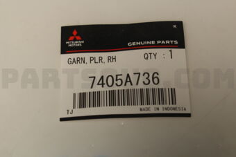 7405A736 GARNISH,FR PILLAR,RH