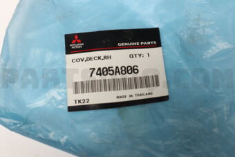 7405A806 COVER,FR DECK,RH