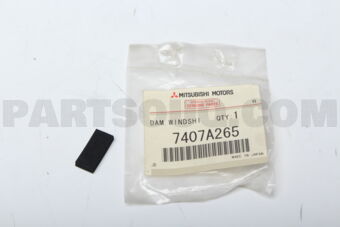 7407A265 DAM,WINDSHIELD