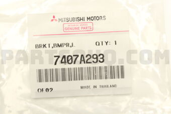 7407A293 BRKT,FR BUMPER SIDE,LWR LH