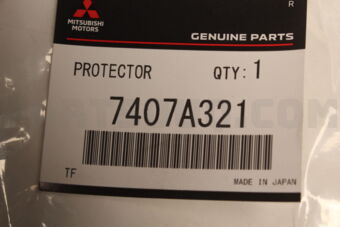 7407A321 Mitsubishi PAD,RR OVER FENDER