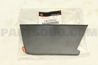 7407A332 GARNISH,RR DOOR SASH,RR RH