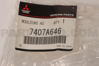 7407A646 MOULDING,FR WHEEL AR