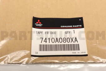 7410A080XA TAPE,FR DOOR SASH