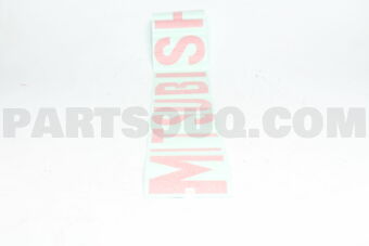 7410A580RA DECAL,MITSUBISHI