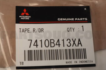 7410B413XA TAPE,RR DOOR SASH