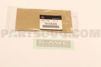 7415A396 DECAL,S-AWC