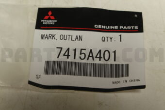 7415A401 MARK,OUTLANDER