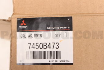 7450B473 GRILLE ASSY,RADIATOR
