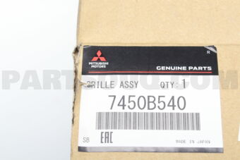 7450B540 GRILLE ASSY,RADIATOR