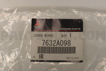 7632A098 COVER,DOOR MIRROR,OTR RH