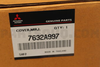 7632A997 COVER,DOOR MIRROR,OTR LH
