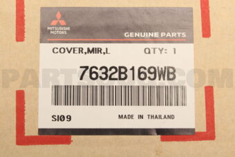 7632B169WB COVER,DOOR MIRROR,OT