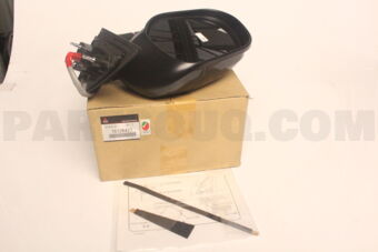 7632B427 Mitsubishi MIRROR ASSY,DOOR,LH