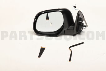 7632B437 MIRROR ASSY,DOOR,LH