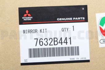 7632B441 MIRROR ASSY,DOOR,LH