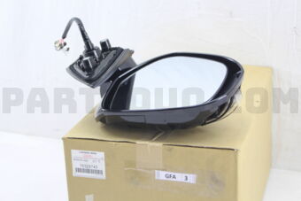 7632B743 MIRROR ASSY,DOOR,LH