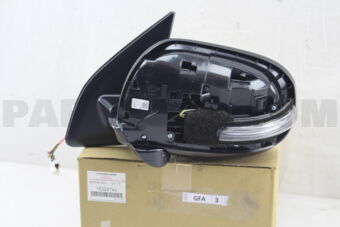 7632B743 MIRROR ASSY,DOOR,LH