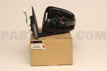 7632C379 MIRROR ASSY,DOOR,LH