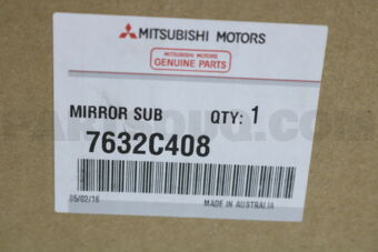 7632C408 MIRROR,DOOR,RH