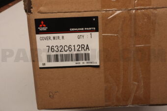 7632C612RA COVER,DOOR MIRROR,OTR RH
