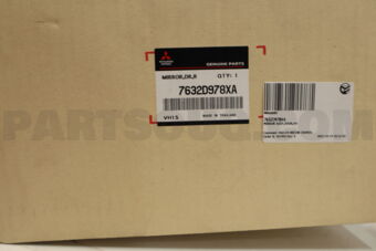 7632D978XA MIRROR ASSY,DOOR,RH
