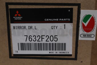 7632F205 MIRROR ASSY,DOOR,LH