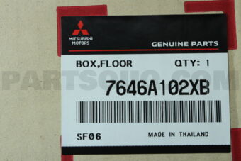7646A102XB BOX,CARGO FLOOR
