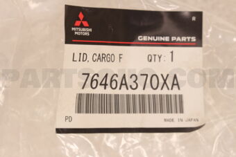 7646A370XA LID,CARGO FLOOR BOX