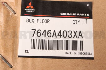 7646A403XA BOX,CARGO FLOOR