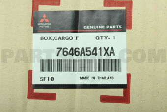 7646A541XA BOX,CARGO FLOOR
