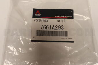 7661A293 COVER,ROOF RACK,FR LH