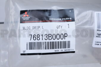 76813B000P MOULDING ASSY,DRIP,LH