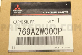 769A2W000P GARNISH,FR DOOR SASH