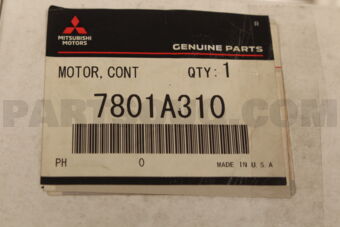 7801A310 MOTOR,HEATER CONTROL STEPP